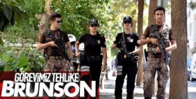 Brunson'ın evinin önünde sıkı güvenlik önlemi