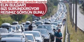 Bulgaristan'a geçmeye çalışan gurbetçiler ızdırap çekiyor