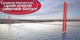 Çanakkale Köprüsü'nün Lapseki ayağında araştırmalar sürüyor