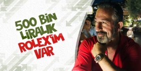 Cem Yılmaz'ın 500 bin liralık saati