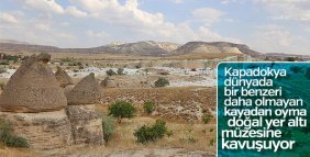 Dünyanın ilk doğal yer altı müzesi Kapadokya'ya yapılıyor