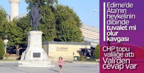 Edirne Valisi: Belediye tuvalet yeri için başvurmadı