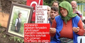 Eren Bülbül mezarının başında anıldı