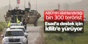 Esad rejimi ve YPG/PKK'dan İdlib ittifakı