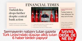 Financial Times manşetini Türkiye haberleriyle donattı