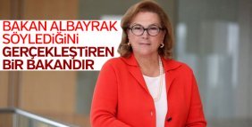 Güler Sabancı Bakan Albayrak'a güveniyor
