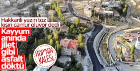 Hakkari Yeni mahalle asfalta kavuşuyor