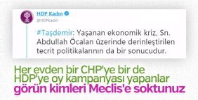 HDP hesaplı krizi terörist başına bağladı