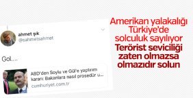 HDPKK'nın vekili Ahmet Şık ABD yalakalığı yaparken görüldü