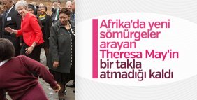 İngiltere Başbakanı May'in komik dansı