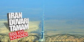 İran sınırına emniyet duvarı yapıldı