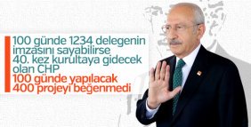 Kemal Kılıçdaroğlu 100 jurnal eylem programını beğenmedi