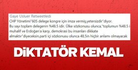 Kemal Kılıçdaroğlu diktatörlüğü