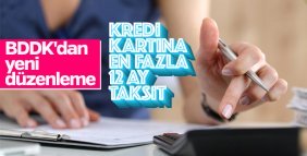Kredi kartlarında yeni düzenleme