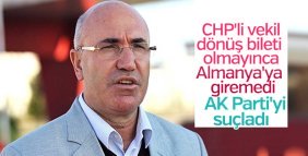 Mahmut Tanal Almanya'ya cebren girdi