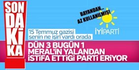 Mehmet Fatih Eryılmaz İyi Parti'den istifa etti