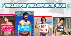 Mehmet Günsür 90'ların slip mayosuyla poz verdi