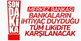 Merkez Bankası likidite yönetimine ilişkin tedbirleri açıkladı