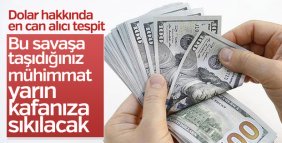 Mete Yarar: Aldığınız dolar yarın kafanıza sıkılacak