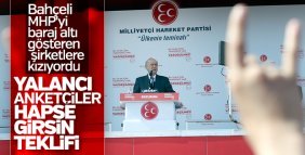 MHP'den aldatıcı anket şirketleri için yasa teklifi