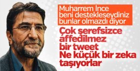 Nihat Genç: Muharrem İnce şerefsizce bir tweet attı