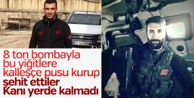 Öldürülen 2 teröristin mühimmatları ele geçirildi