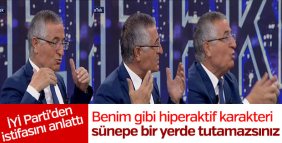 Özcan Yeniçeri: Böyle sünepe yerde durmam