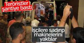 PKK Adıyaman'da bilye ocağına saldırdı