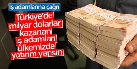 Rıdvan Dilmen'den meslek adamlarına yatırım çağrısı