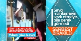 Şanlıurfa'da çocuğu kemerle döven birey özgürlük bırakıldı