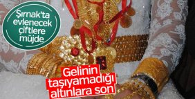 Şanlıurfa'da erkek tarafından istenecek altın miktarı azaltıldı
