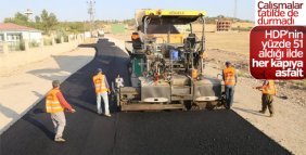 Siirt'te asfalt çalışmalarına ara değil