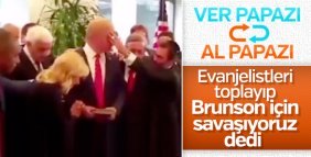 Trump: Brunson'ın özgür kalması için savaşıyoruz