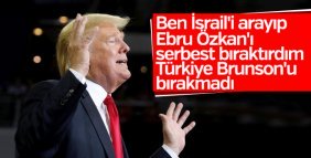 Trump: Brunson meselesinde düş kırıklığına uğradım