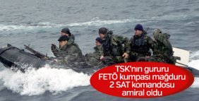 TSK'da bir birincil: SAT komandoları amiral oldu