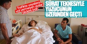 Yüzerken üzerinden tekne geçen bayan ağır yaralandı