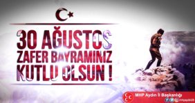 Kültürlü Mhp, 30 Ağustos Galibiyet Bayramı'nı Kutladı