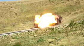 Van'da yola tuzaklanan bomba tespit edildi