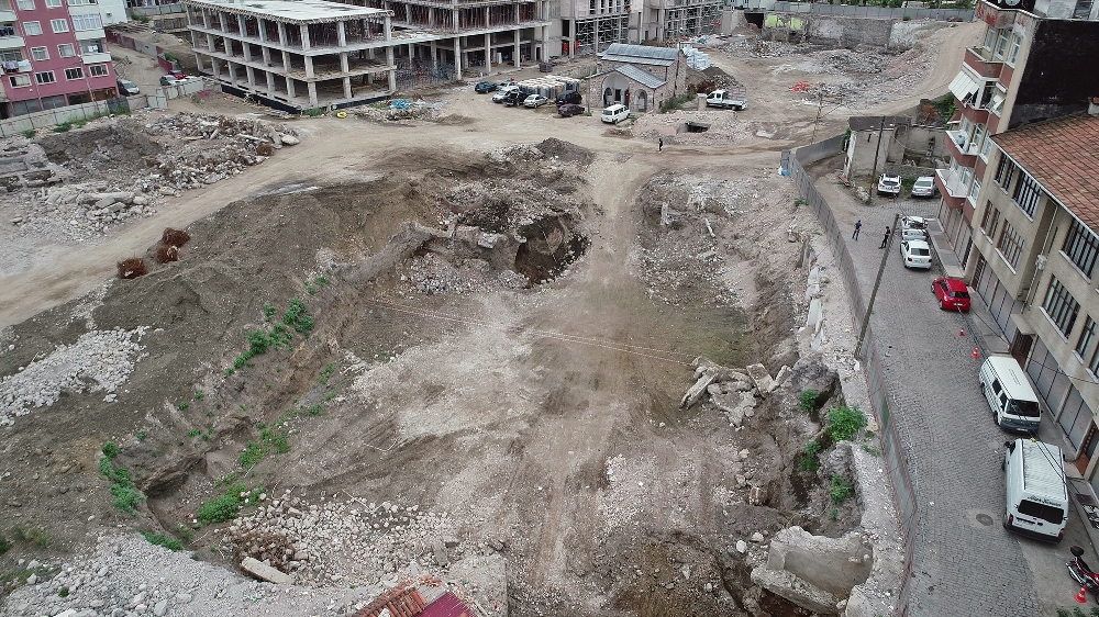 İnşaat çalışmasından  ’tarih ’ çıktı