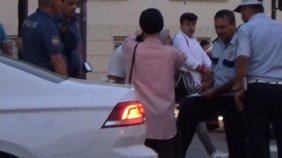 Kadın sürücüden çarptığı motosikletliye birincil müdahale