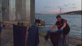 Üsküdar ’da sahile vurmuş gövde bulundu