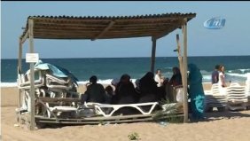 Şile'de deniz kenarında oynayan çocuk dalgalara kapıldı