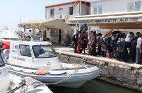 Çanakkale'de 87 göçmen yakalandı