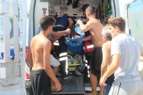 80 yaşındaki bayan Ayvalık'ta denizde boğuldu