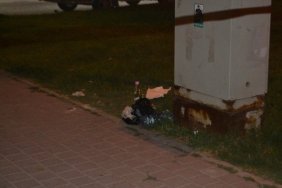 Alkollü birey cami tuvaletini ateşe verdi