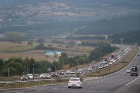 Bolu ’da bayram trafiği yoğunluğu artıyor