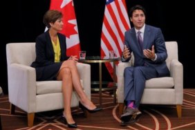 Canadian Prime Minister's giant convoy