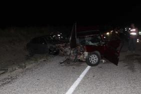 Çankırı'da kaza: 1 ölü 10 zarar görmüş