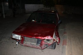 Motosiklete çarpıp kaçan şoför yakalandı