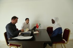 Nijeryalı öğrenciler Türkiye bursları için ter döküyor